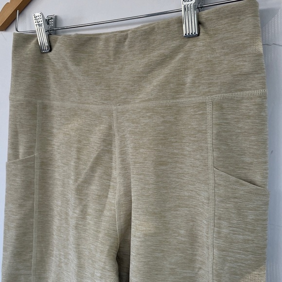 Abercrombie & Fitch Heather Light Tan Leggings Medium - Picture 5 of 17